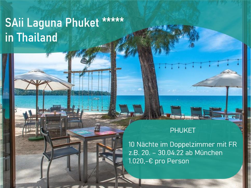 Angebot Thailand Reisebüro Schrettl